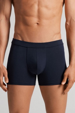 Black Intimissimi Modal And Silk Men Boxer | 3062CJKID