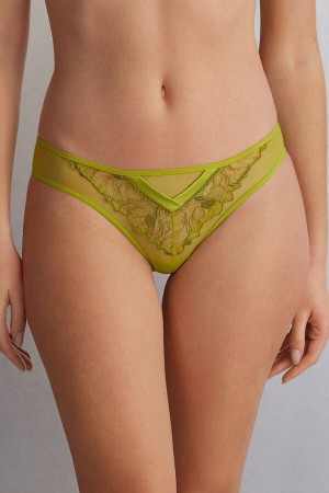 Green Intimissimi Sweet Like Sugarzilian Women Briefs | 0765VWOHI