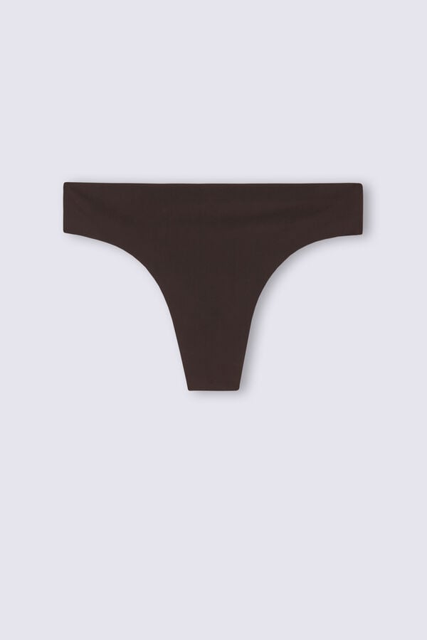 Beige Brown Intimissimi Brazilian Seamless Ultra Light Microfiber Women Briefs | 3659LBCQU