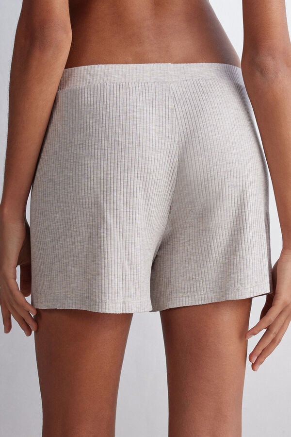 Beige Intimissimi Chic Comfort Modal Women Shorts | 5716KAEJR