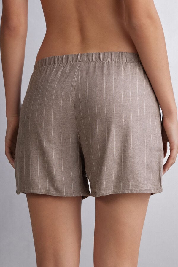 Beige Intimissimi Comfort First Woven Modal Women Shorts | 5237QOYNR