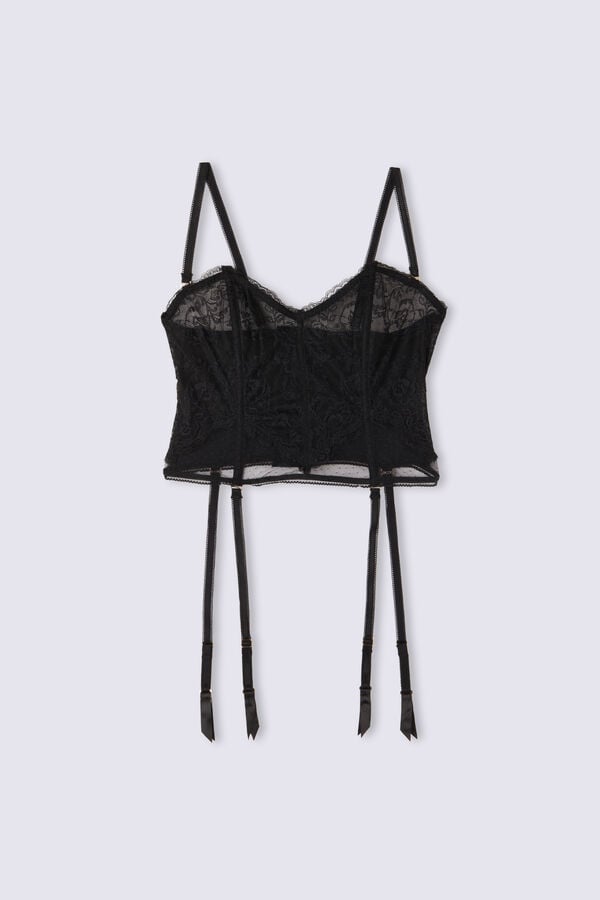 Black Intimissimi Lace Never Gets Old Merrywidow Women Corset | 5372YDOVF