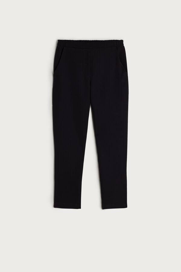 Black Intimissimi TrouPockets Women Trousers | 5689AJOQF