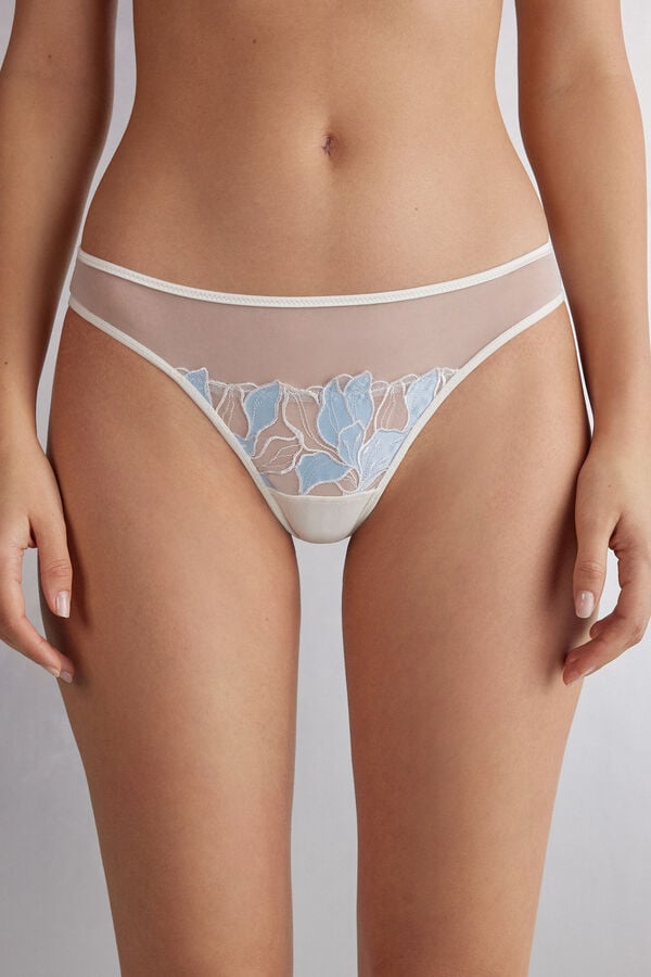 Blue Intimissimi Eternal Flowerszilian Women Briefs | 5694TLERF