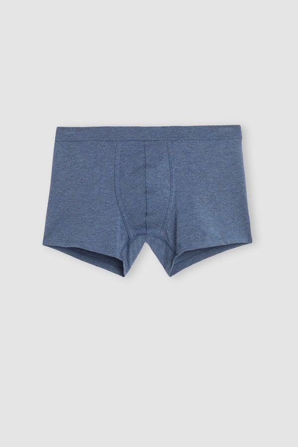 Blue Intimissimi Superior Cotton Men Boxer | 4562UHGED