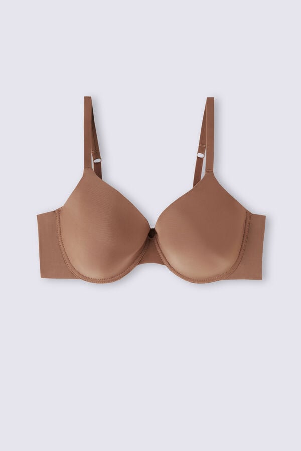 Dark Beige Intimissimi Francesca Ultimate Balconette Women Bra | 9350ESFGP