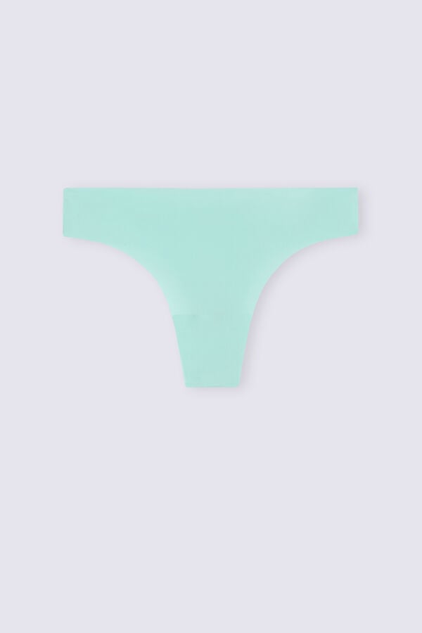 Green Intimissimi Brazilian Seamless Ultra Light Microfiber Women Briefs | 0542ZMGTD