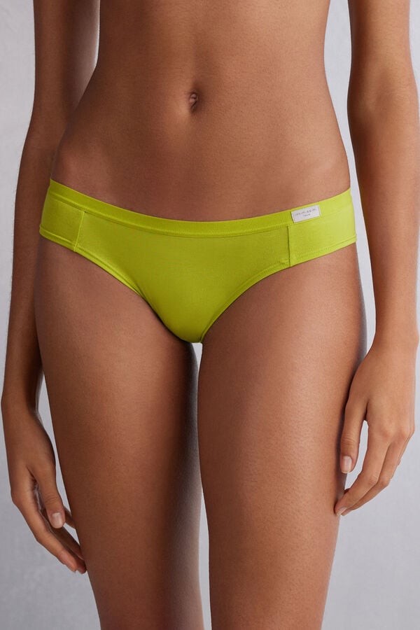 Green Intimissimi Cotton Women Panties | 0724PHZFT