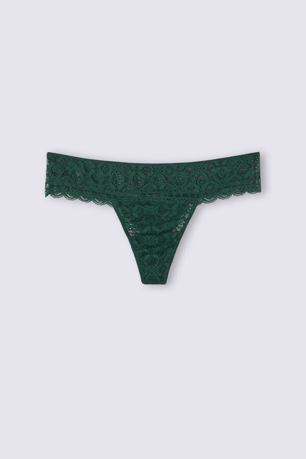 Green Intimissimi Lacezilian Women Briefs | 8150CXKFB