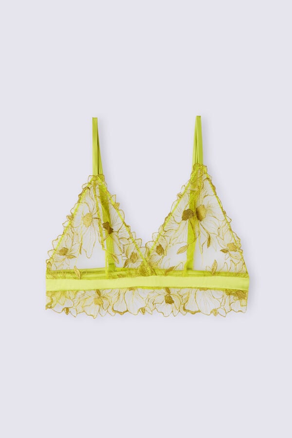 Green Intimissimi Sweet Like Sugar Triangle Women Bra | 1435RPTQB