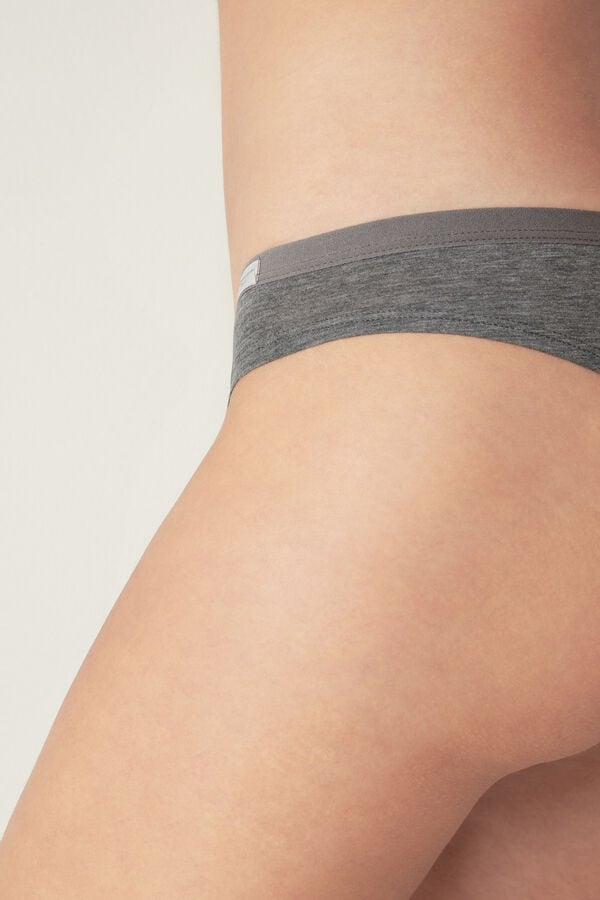 Grey Intimissimi Cotton Women Panties | 1250RYSMJ