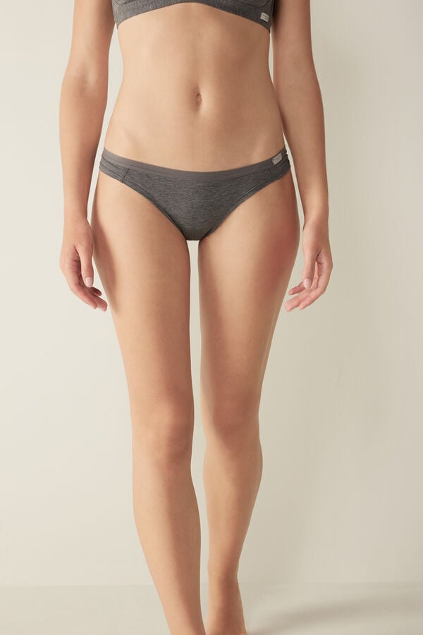 Grey Intimissimi Cottonzilian Women Briefs | 9284MGLDE