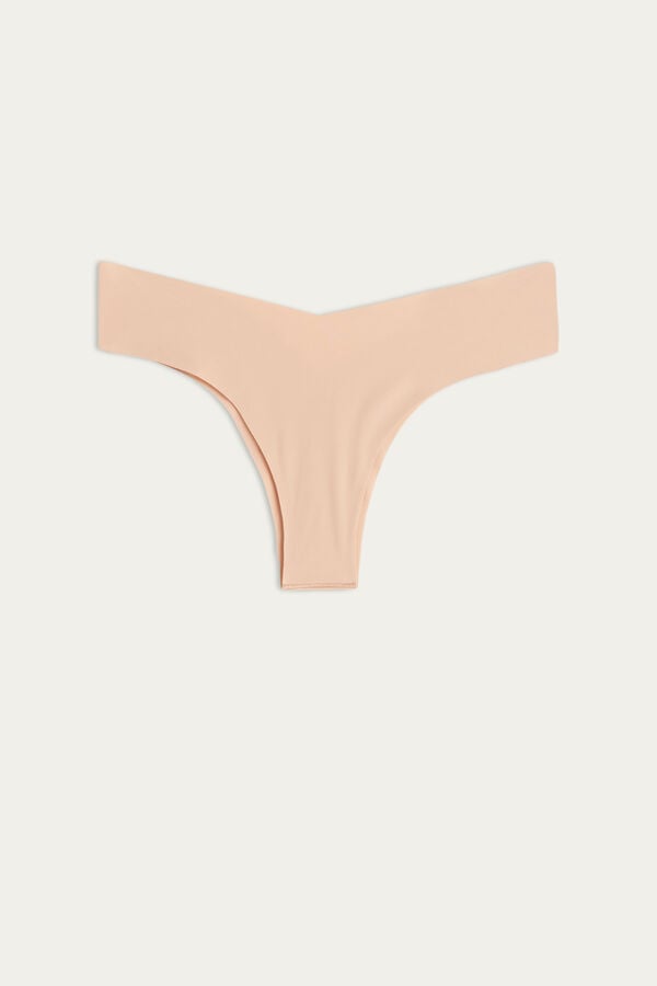 Orange Beige Intimissimi 80s-Stylezilian Ultralight Microfiber Women Briefs | 6371WUKSO