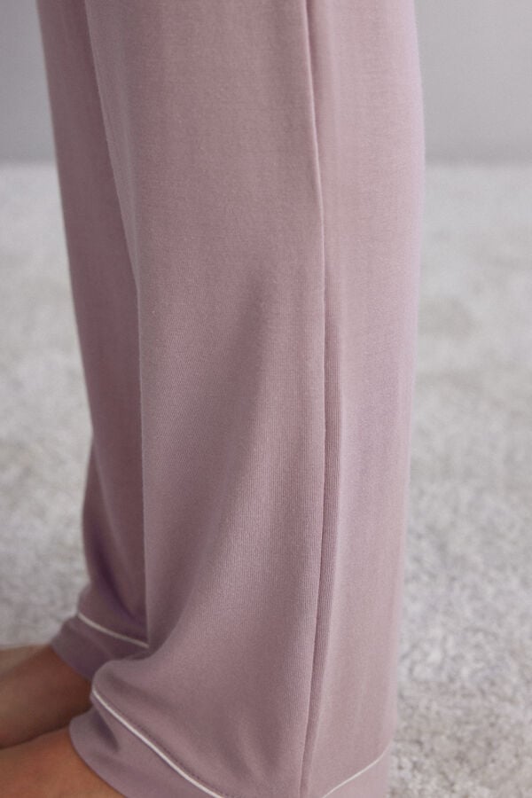 Pink Intimissimi Long Micromodal Women Pajamas | 1968LIYOV