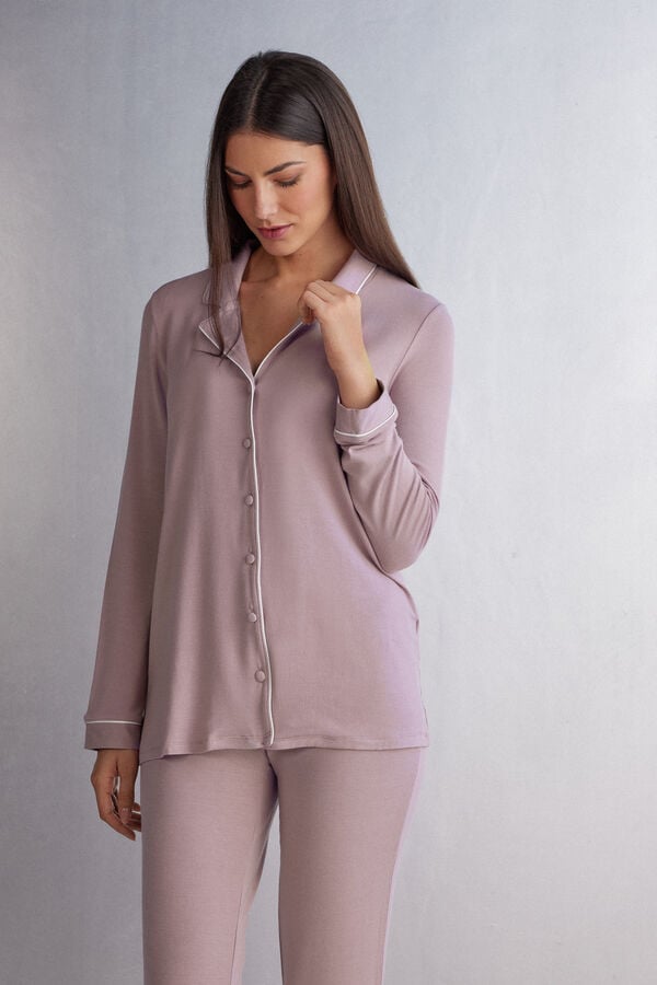 Pink Intimissimi Micromodal Women Pajamas | 8092EYXKH