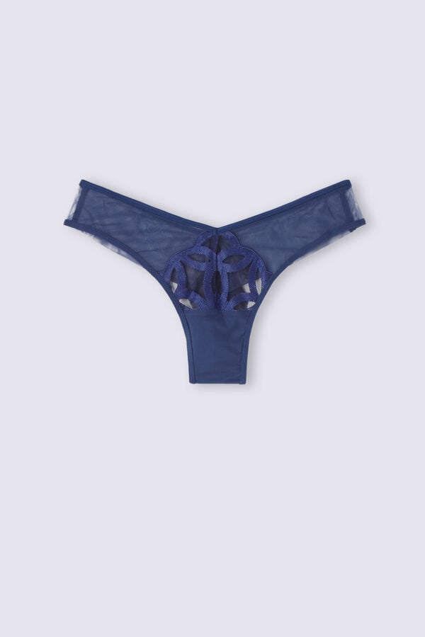 Purple Intimissimi Crafted Elegance ‘80s Stylezilian Women Briefs | 0671QTNVY