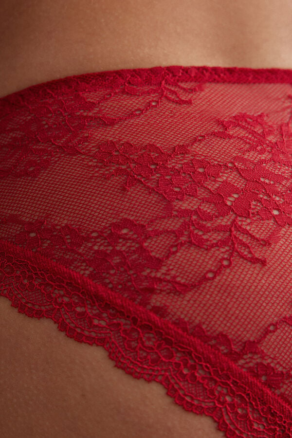 Red Intimissimi Intricate Surface Women Panties | 2319VBMOF