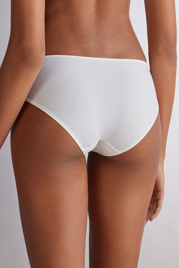 White Intimissimi Crafted Elegance Women Panties | 5273YAOFM