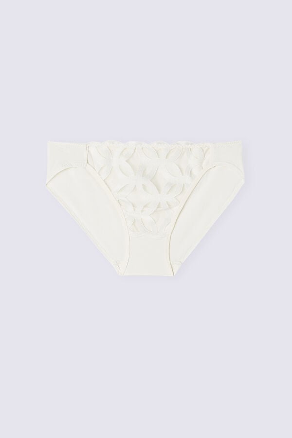 White Intimissimi Crafted Elegance Women Panties | 5273YAOFM