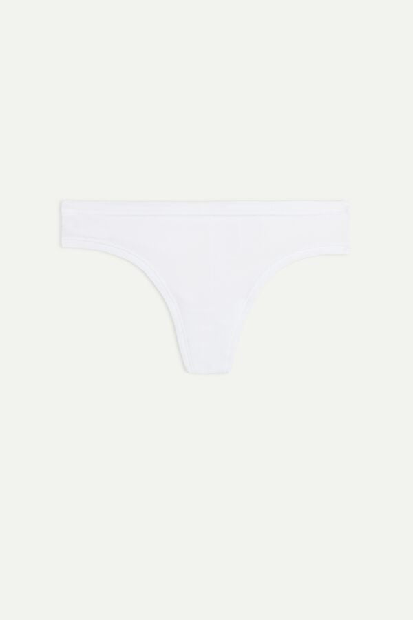 White Intimissimi Ultralight Cottonzilian Women Briefs | 6721GSILU